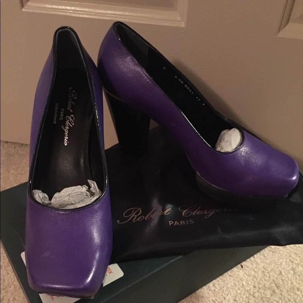 Robert Clergerie-Bardor Nappa platform pump